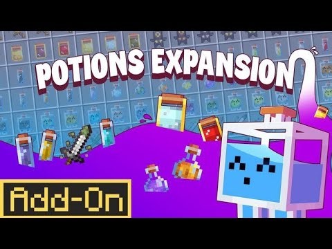 POTIONS EXPANSION addon for Bedrock Minecraft