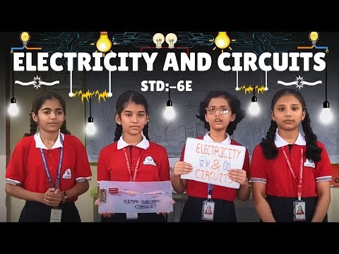 Class 6E Science Project | Electricity and Circuits Explained by Students