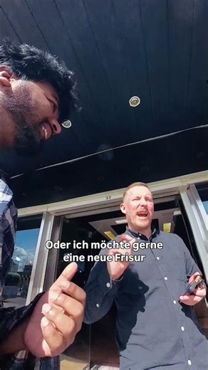 When Your Barber Becomes Your German teacher #english #deutschkurs #german #interview #germany