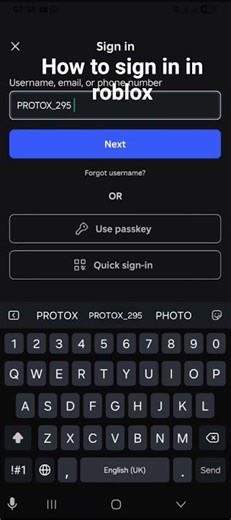 how to sign in in roblox #roblox