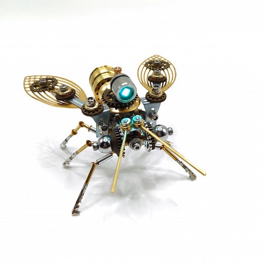 Steampunk Mechanical Bee Kit, Metal DIY Puzzle, STEM Gift Christmas Ornaments Figurine Gifts for Kids Personalized Poys - Etsy