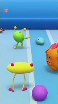 Booya vs los noodles Vídeo divertido🍜😄 #shorts #kidsfun #funnycomedy #kidsentertainment #animación