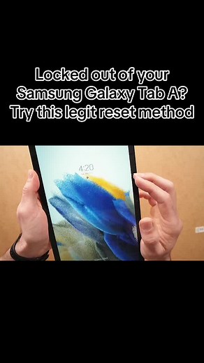 Forgot Samsung Tab A Password? Official Reset Guide