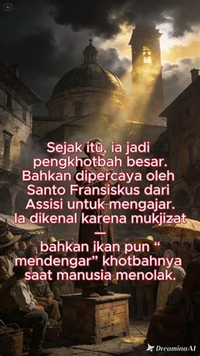 Dari Tak Dikenal ke Mengguncang Dunia—Kisah Santo Antonius!”