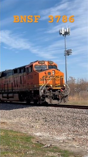 BNSF 3786 - December 28, 2025 #bnsf #railroad #railway #railfan #train