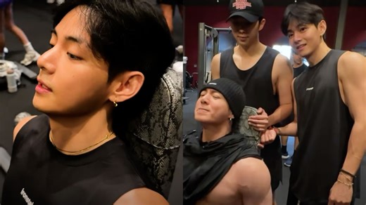“THE BODY BUILDERS OF BTS”- Taehyung, Jungkook, & Namjoon leave fans in a frenzy with their gym routines in the latest LA workout vlog