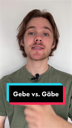 Gäbe vs. Gebe: Wann sagt man was?