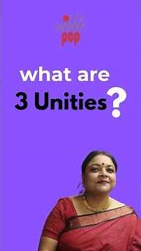What Are the Three Unities? | Action, Time, Place | 🎭 Literary Terms Simplified #monamimukherjee