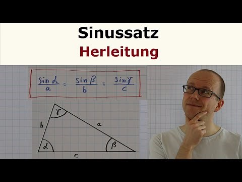 Sinussatz - Herleitung