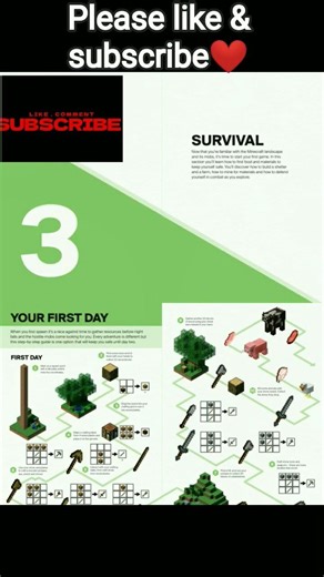 Minecraft Survival Tips & Tricks 04/100 #famous #minecraft #lifeisbutadream #viral #gaming