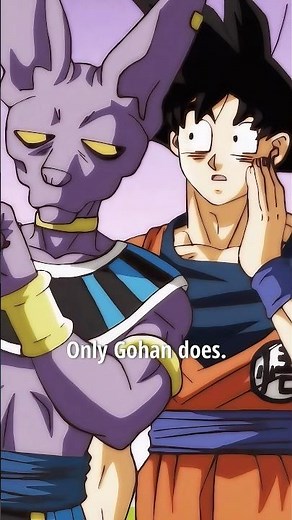 Beerus Tells Goku That Gohan’s Got A Brain😂