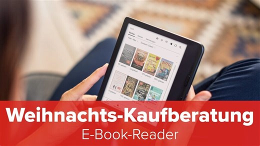 Weihnachts-Kaufberatung: E-Book-Reader