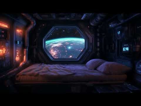Fall Asleep to Engine Hum | 10 Hour Spaceship White Noise with Deep Bass for Deep Sleep