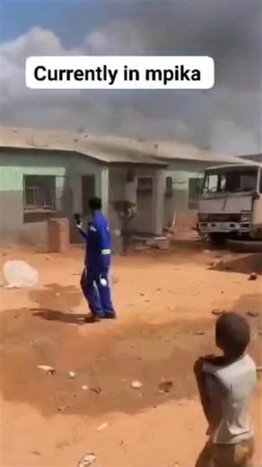 99K views · 1.7K reactions | Currently in Mpika! In suspicion of witchcraft practices,residents of Lake Oil area in Mpika District ran amok after discovering a coffin at the house of a prominent business man,the development that led not only to the looting of his household goods but also setting on fire his vehicles before police moved in to quell the riot. | BEATS TV ZM | Facebook