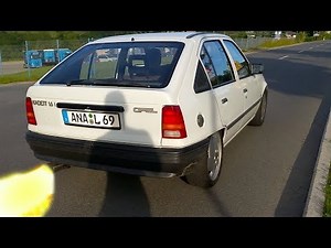Opel Kadett E 2.0l 16V C20Let Turbo Acceleration & Sound