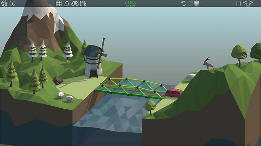 PolyBridge 第一章 科学造桥全攻略