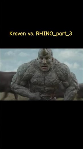 Kraven vs. RHINO! part_3 | #kraventhehunter #kraven #rhino #rhinoceros #kravenvsrhino