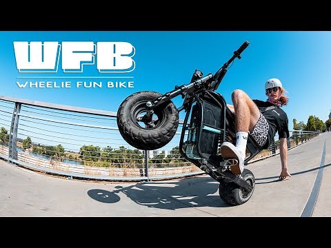 Is this the WORLD'S FIRST Electric Bike with a Wheelie Button?!