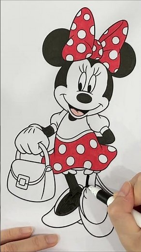 Minnie Mouse Coloring Pages | Cute and Fun Disney Coloring for Kids
