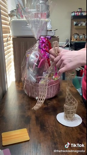 How to Cellophane Wrap an Easter Basket