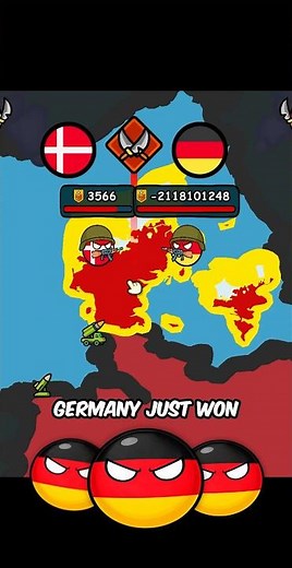 What If Germany 🇩🇪 Won Every War? #countryballs