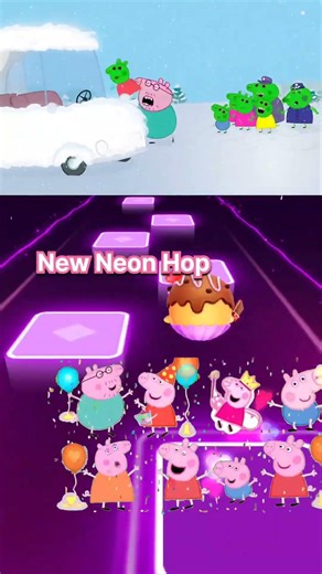 Peppa pig coffin dance song COVER 🌻zombie Cover Tiles Hop #peppapig #dametucosita #shorts #ytshorts