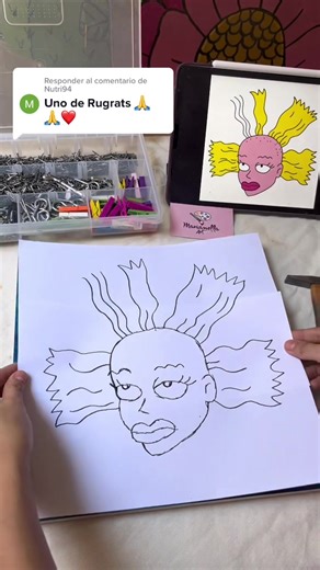 Arte en Hilorama de Rugrats | Cuadros Personalizados y Decorativos
