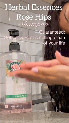 Been using this from before it became a trend - Herbal Essences Rose Hips Shampoo #herbalessences