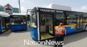 #HappeningNow: The Transport Board’s new fleet of electric buses left the Bridgetown Port en route to the Weymouth headquarters. (Video by Reco Moore) #MeAndMyNation #YourNewsYourTimeYourWay #ILoveMyNation246 #NationBarbados #Nation246 #Barbados | The Nation Barbados