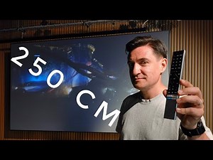 ”Televizorul” 4K de 2.5 metri cu LASER! - Hisense Laser TV