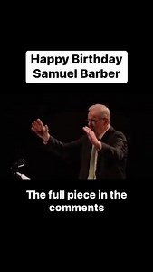 15K views · 310 reactions | Enjoy this outstanding version of Barber's Adagio in choir version "Agnus Dei" Samuel Barber: Agnus Dei - Vlaams Radiokoor Marcus Creed, conductor - Recorded at Studio4, Flagey (Brussels) 2015 | History of Music | Facebook