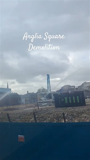 Demolition in Norwich