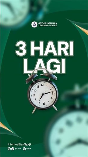 Kelas Gratis Nahwu Sharaf bersama QLC
