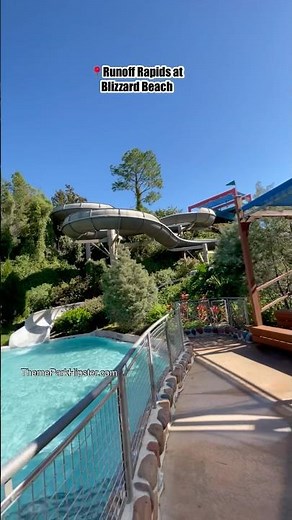 Super FUN WATER RIDE 🤩 Runoff Rapids at Blizzard Beach | Disney Water Park!