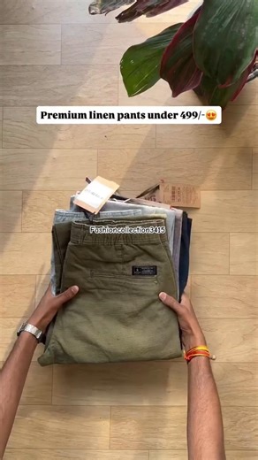 Premium Linen Pants Under ₹499🔥
