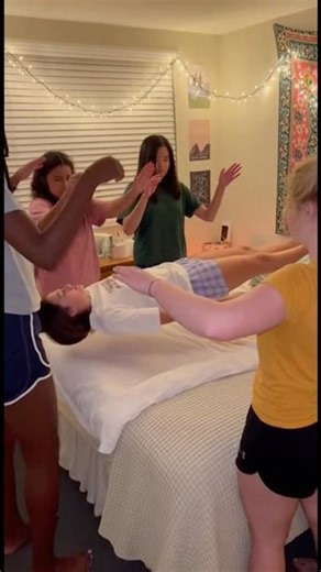 Slumber party seance ##fyp #haunted #seance