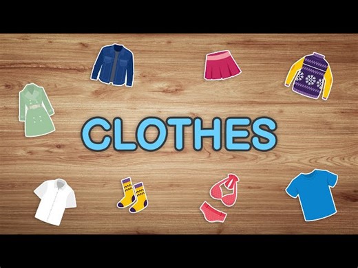 Vocabulary Tutorial - Clothes Vocabulary