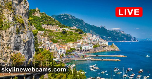 【LIVE】 Webcam Amalfi | SkylineWebcams