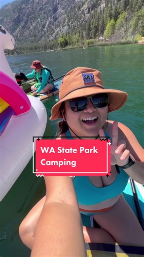 Summer Camping at Alta Lake State Park in Washington