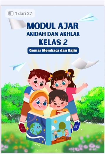 Modul UKIN Akidah Akhlak Kelas 2 dengan Deep Learning
