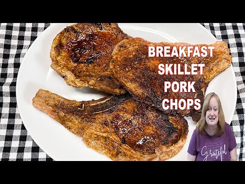 Homestyle BREAKFAST PORK CHOPS | Delicious No Breading Recipe
