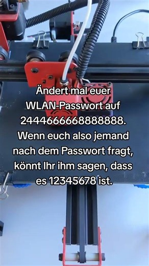 WLAN Passwort unbedingt so ändern