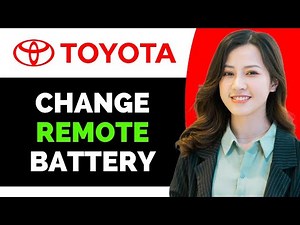 How to Change Toyota Remote Battery