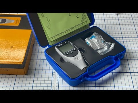 AR932 PRO SMART SENSOR FILM/COATING THICKNESS GAUGE CALIBRATION AND UNBOXING