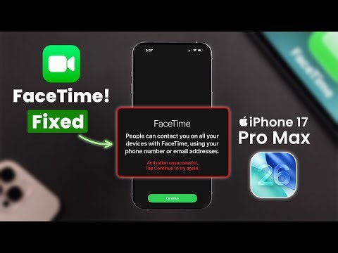 iOS 26 - How to FaceTime Not Working on iPhone!