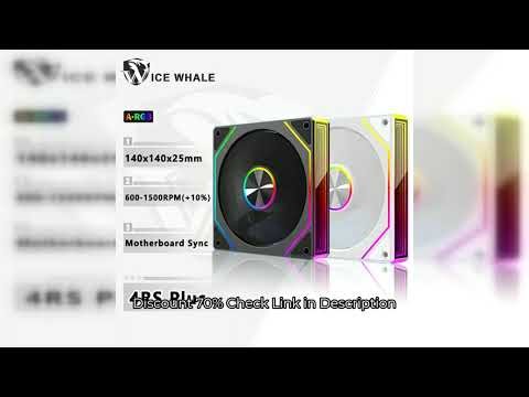 ICE Whale Prism 4RS Plus ARGB PC Case Fan 14cm Infinity Mirror Design Motherboard Light Sync 4PIN PW