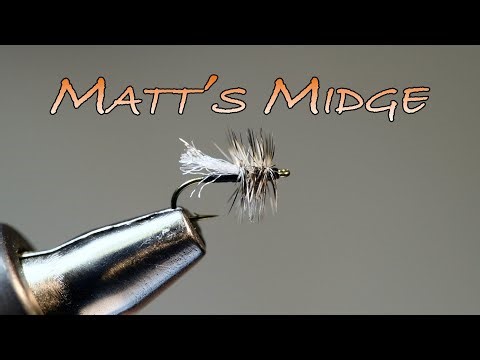 Matt's Midge Fly Tying Instructions by Charlie Craven