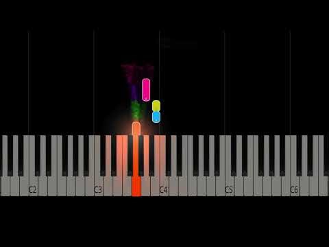 John Lennon - Imagine - Slow One Hand Piano Tutorial for Beginner