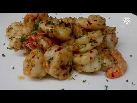 Easy Butter Garlic Prawns Recipe At Home | Shrimp Recipe | How To Make Butter Garlic Prawns Recipe|