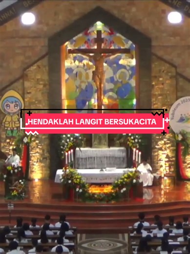 HENDAKLAH LANGIT BERSUKACITA Malam Natal 2025 Organist: Bryan Pianist: Nadya Keyboardist: Rani Source: YT Crembo #fyp #mazmur #hendaklahlangitbersukacita #katolik #vigilinatal
